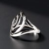 Sterling Silver Spiral Ring