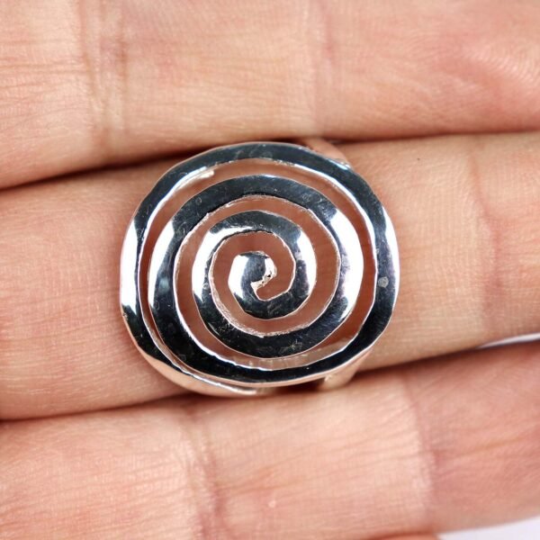 Sterling Silver Spiral Ring
