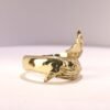 Gold Whale Ring