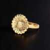 Brass Daisy Ring