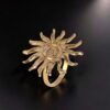 Brass Sun Ring