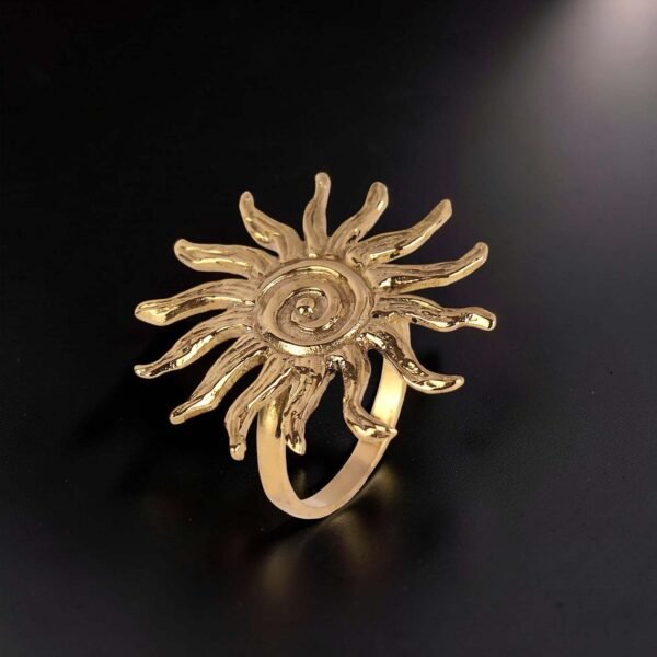 Brass Sun Ring