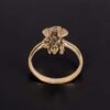 Brass Bee Ring