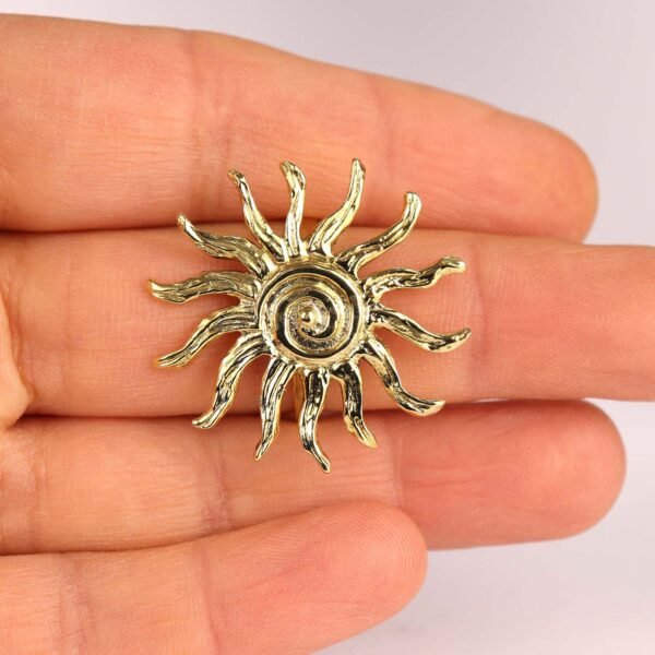 Brass Sun Ring