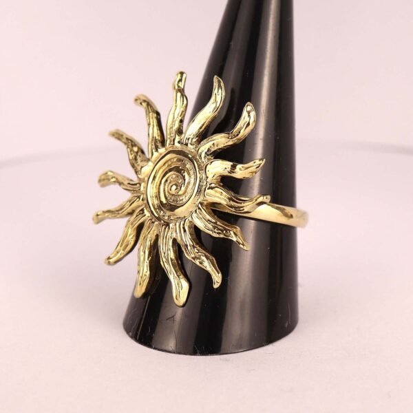 Brass Sun Ring