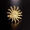 Brass Sun Ring