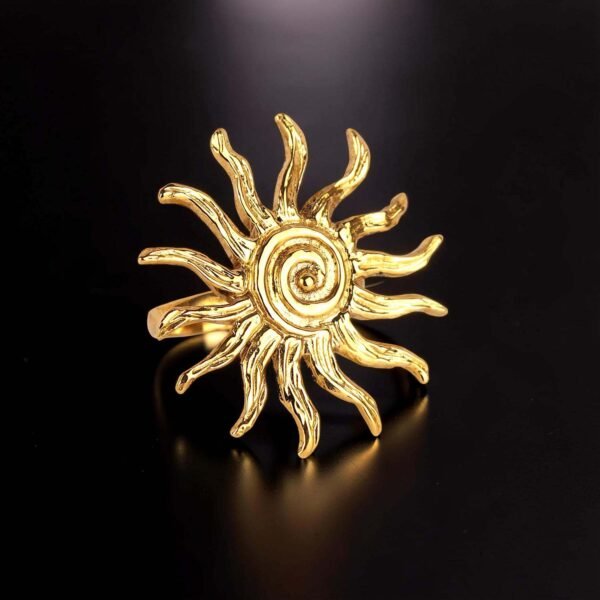 Brass Sun Ring