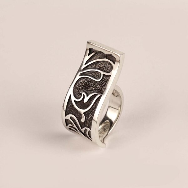 Sterling Silver Ornamental Ring
