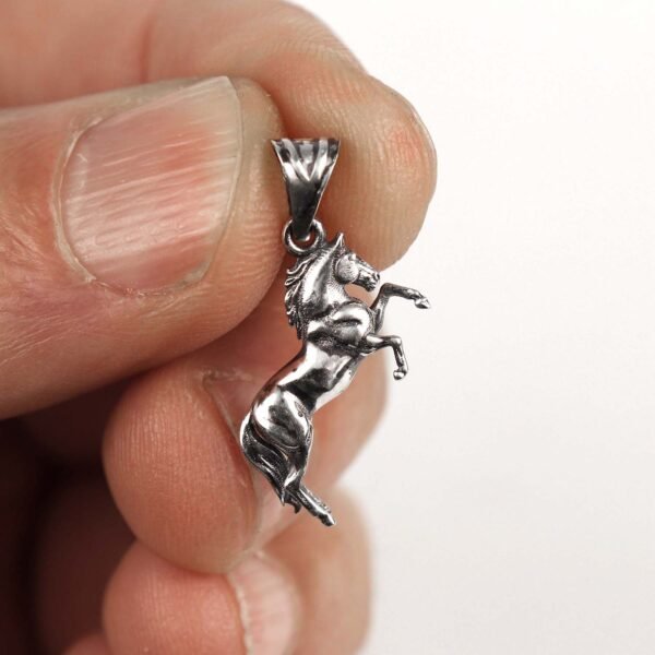 Sterling Silver Horse Necklace