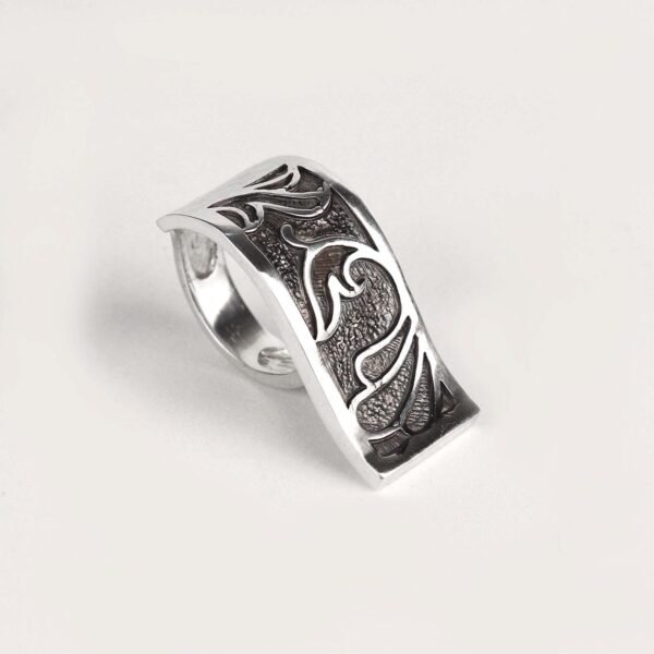 Sterling Silver Ornamental Ring