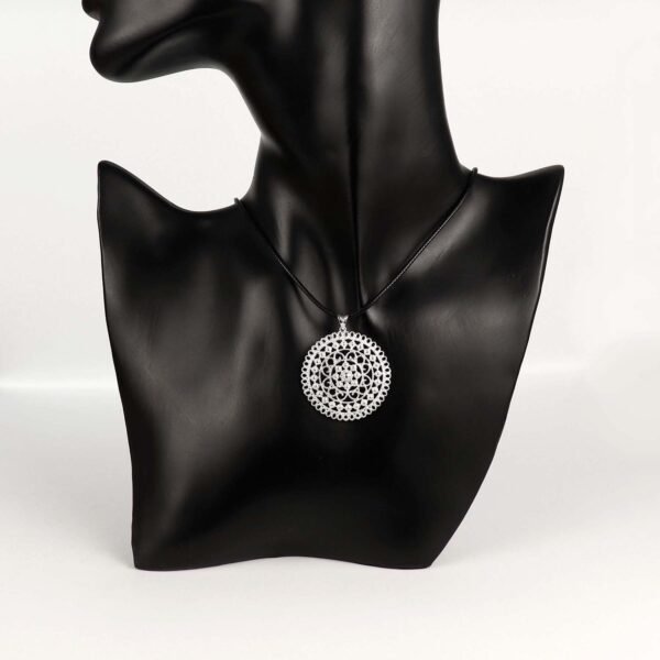 Sterling Silver Women Filigree Necklace