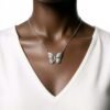 Sterling Silver Butterfly Necklace