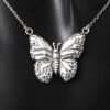 Sterling Silver Butterfly Necklace