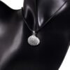 Sterling Silver Seashell Pendant Necklace
