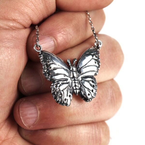 Sterling Silver Butterfly Necklace