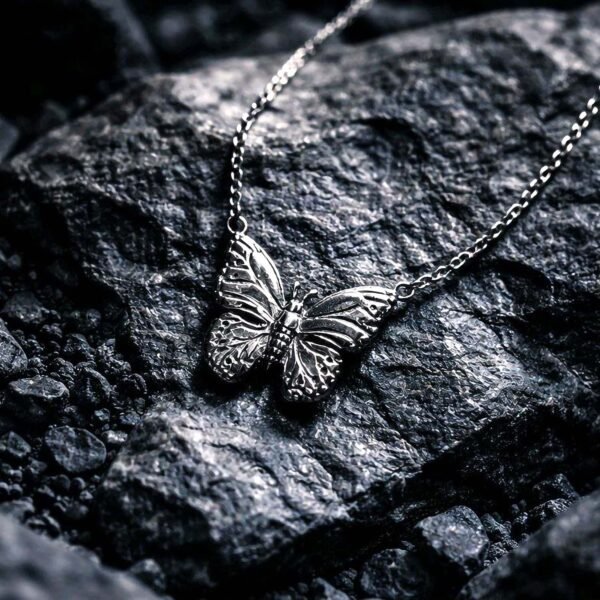 Sterling Silver Butterfly Necklace