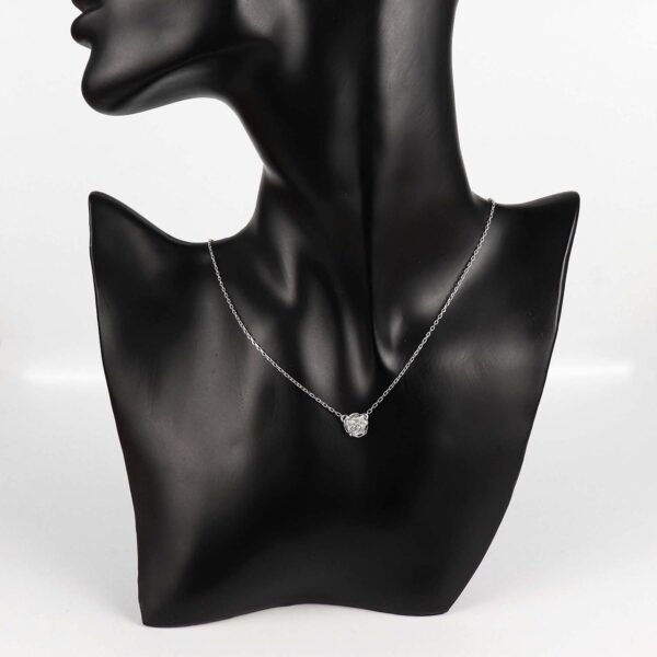 Tiny Rose Pendant Necklace