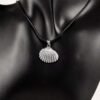 Sterling Silver Seashell Pendant Necklace