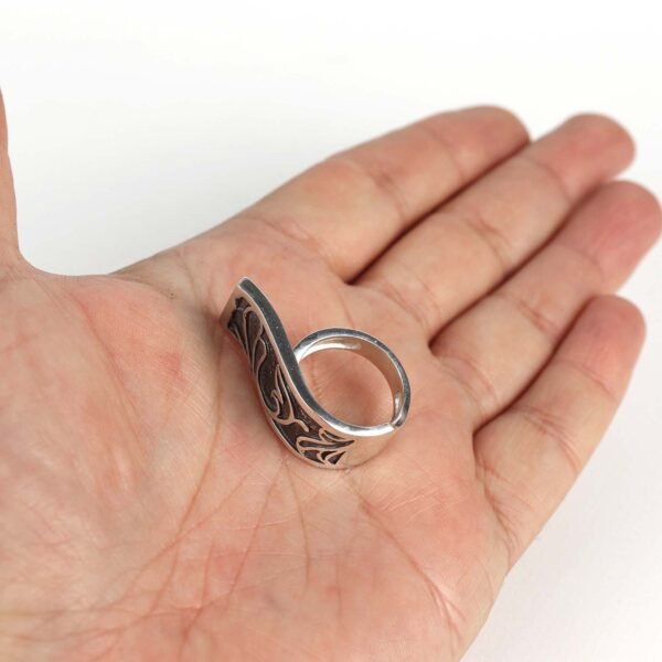 Sterling Silver Ornamental Ring