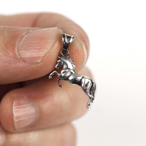 Sterling Silver Horse Necklace