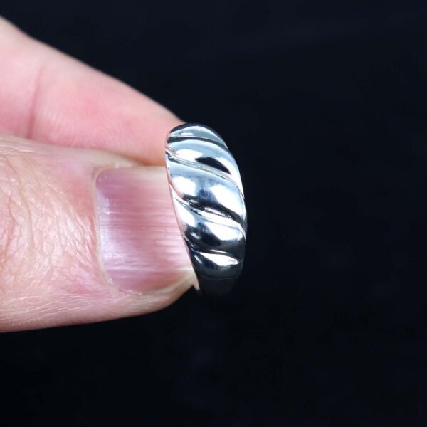 Sterling Silver Twisted Ring