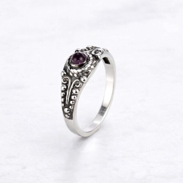 Sterling Silver Amethyst Ring