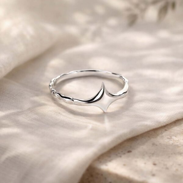 Sterling Silver Star Ring