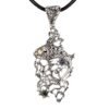 Sterling Silver Koi Fish Pendant