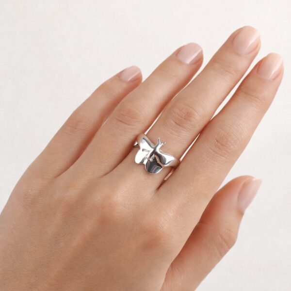 Sterling Silver Butterfly Ring