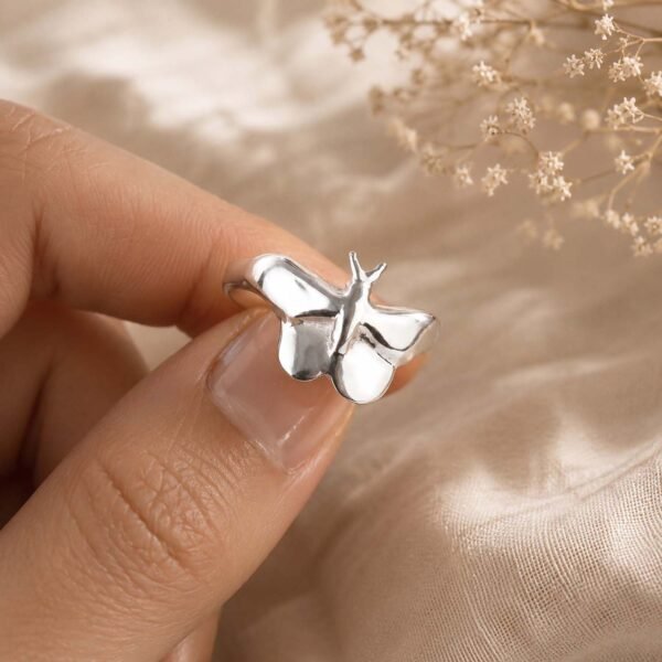 Sterling Silver Butterfly Ring