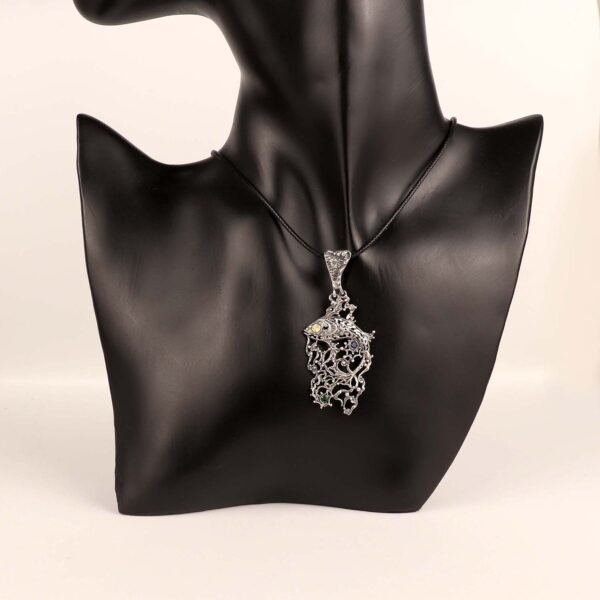 Sterling Silver Koi Fish Pendant