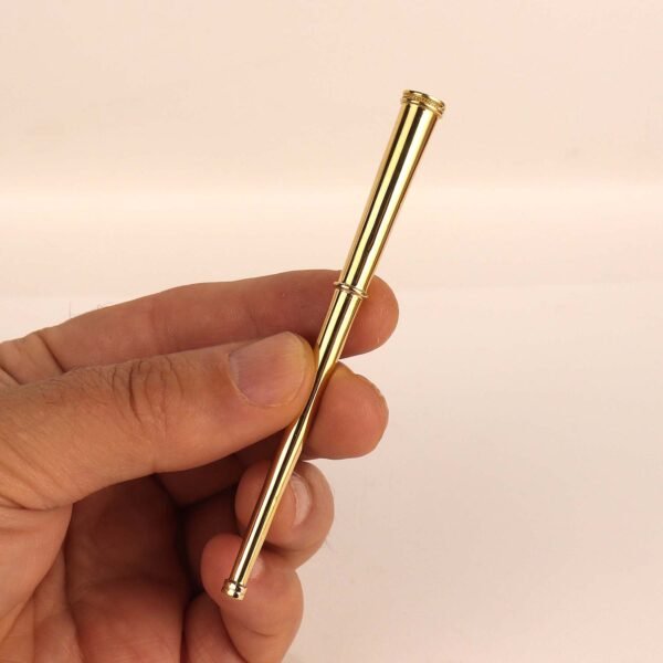 Gold Brass Cigarette Holder