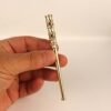 Cigarette Holder for Slim Size Cigarettes with Garnet Stones, Vintage Style, Made of Brass Cigarette Holder for Slim Size Cigarettes with Garnet Stones, Vintage Style, Made of Brass