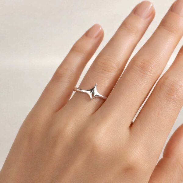 Sterling Silver Star Ring