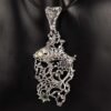 Sterling Silver Koi Fish Pendant