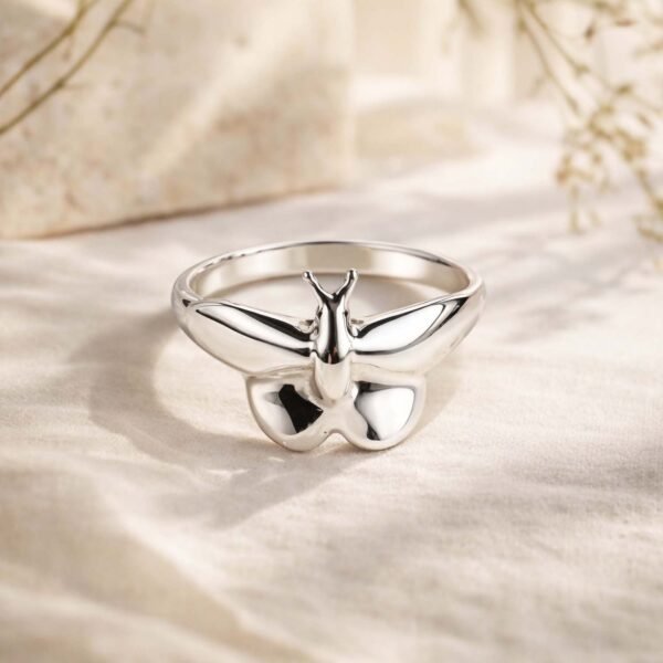 Sterling Silver Butterfly Ring