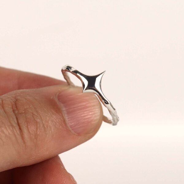 Sterling Silver Star Ring