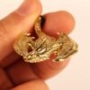 Gold Dragon Pendant Necklace