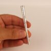 Sterling silver spider and spiderweb cigarette holder for slim cigarettes