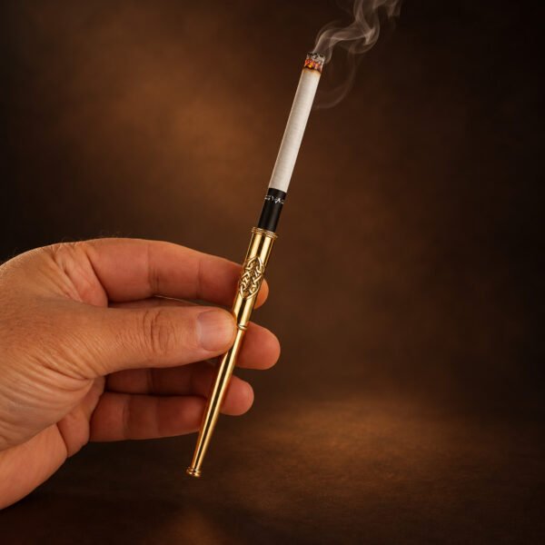Brass Celtic Knot Cigarette Holder