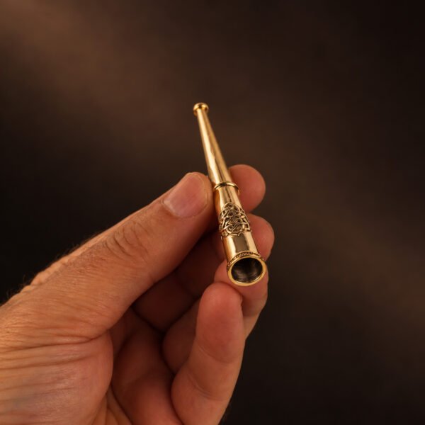Brass Celtic Knot Cigarette Holder